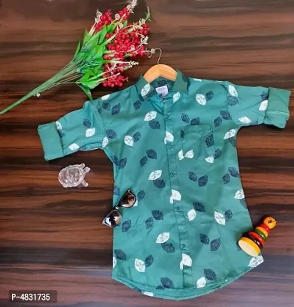 Cotton Printed Shirt - M