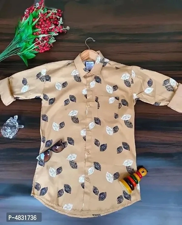 Cotton Printed Shirt - L