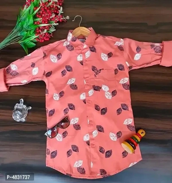 Cotton Printed Shirt - M