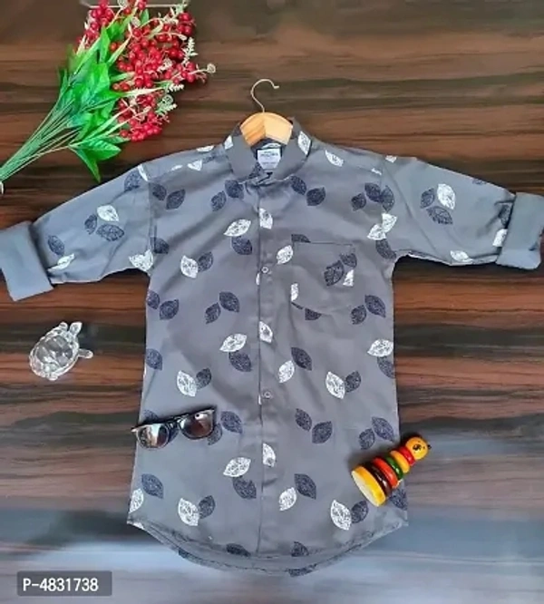 Cotton Printed Shirt - M