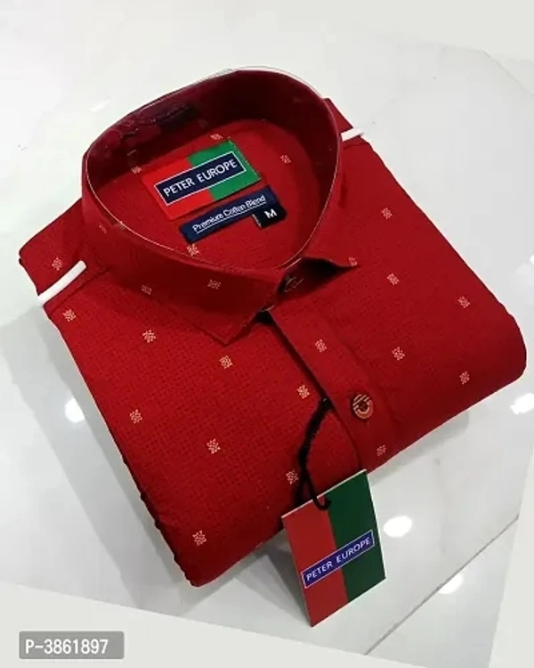 Cotton Printed Shirt - 2Xl