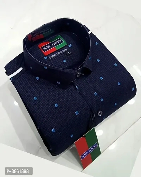 Cotton Printed Shirt - 2Xl