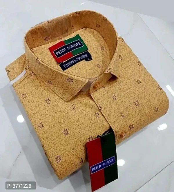 Cotton Printed Shirt - XL