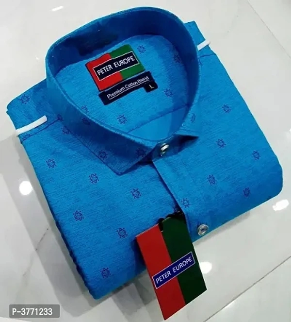 Cotton Printed Shirt - M