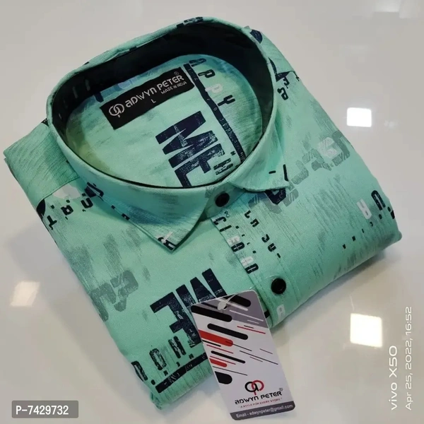 Cotton Printed Shirt - XL