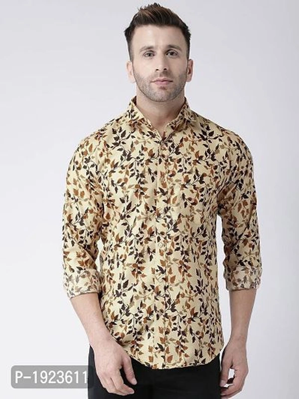 Cotton Blend Shirt  - L
