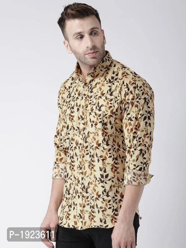 Cotton Blend Shirt  - L