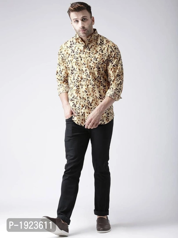 Cotton Blend Shirt  - L