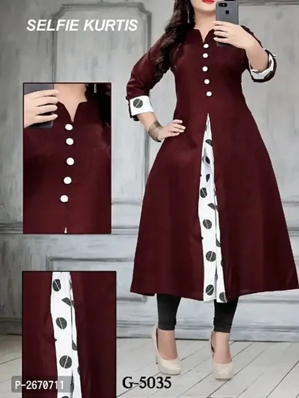 Khadi Cotton Kurti - L