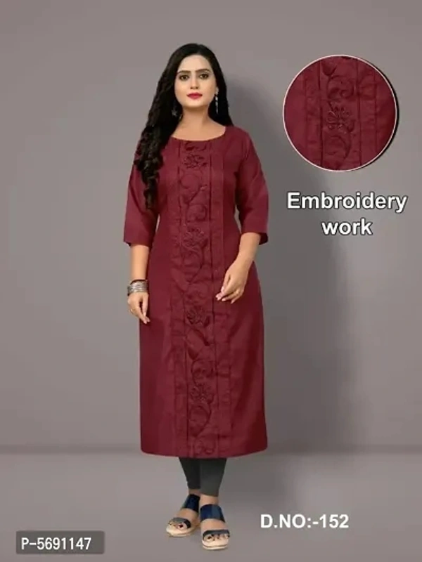 Embroidery Cotton Kurti  - 4 Similar Products Available