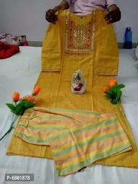 Cotton Kurti With Pant Set - 2 Similar Products Available