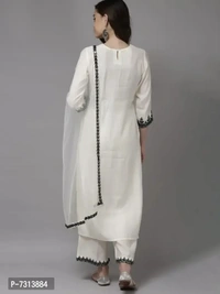 Viscos Reyon Kurti Set - L