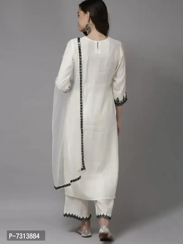 Viscos Reyon Kurti Set - L
