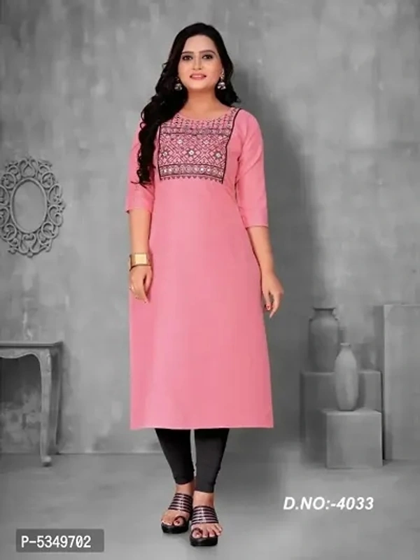 Embroidery Cotton Kurti  - 4 Similar Products Available