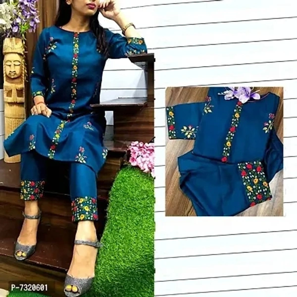 Cotton Kurta With Pant - 3 Similar Products Available, M