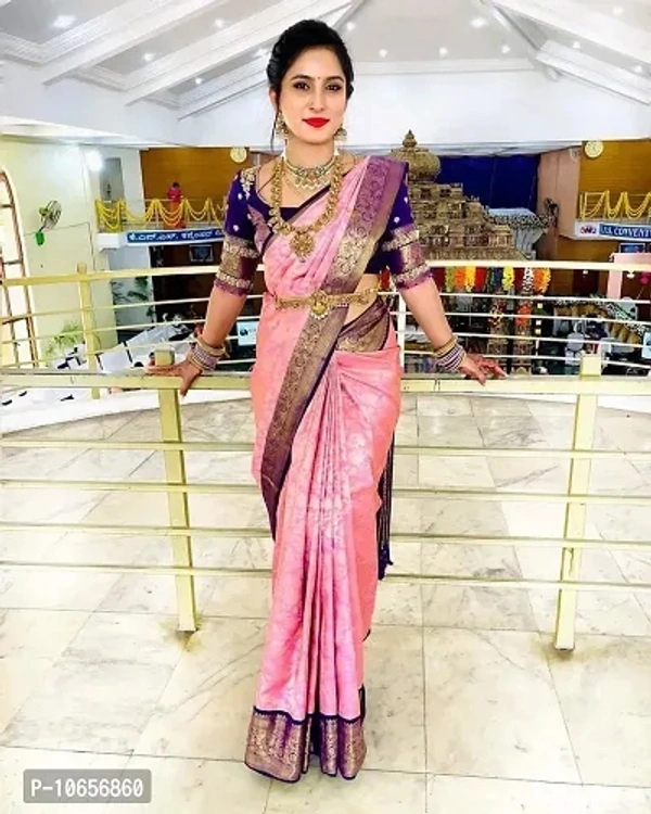 Art Silk Saree With Blouse Piece 