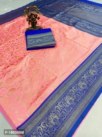 Art Silk Saree With Blouse Piece 