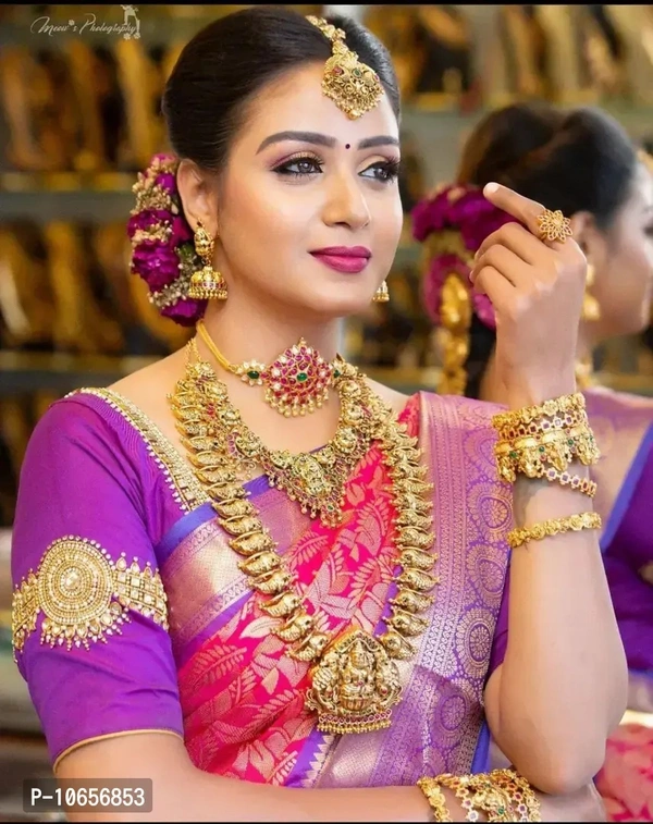Art Silk Saree With Blouse Piece 