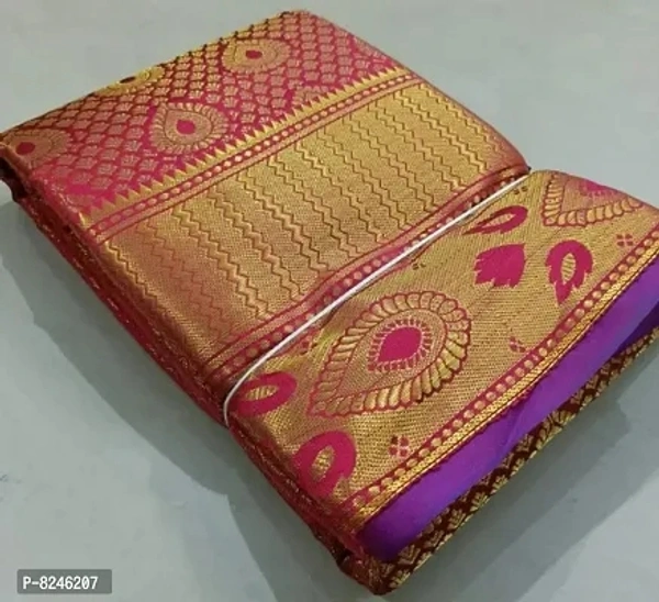 Kanjeevaram Art Silk Saree With Blouse Piece 