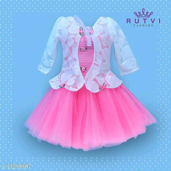 Girls Net Frock - 1-2y