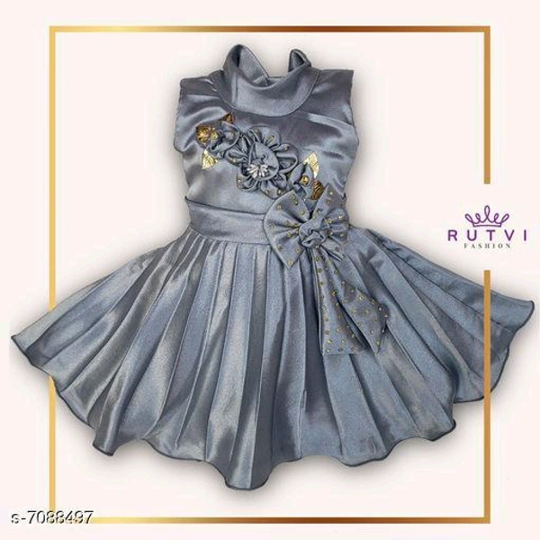 Girl Frock Pack Of 1 - Similar Product Available, 3-4y