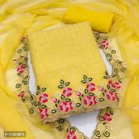 Georget Dress Material With Dupatta - Similar Product Available