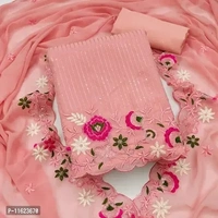 Georget Dress Material With Dupatta - Similar Product Available