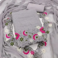 Georget Dress Material With Dupatta - Similar Product Available