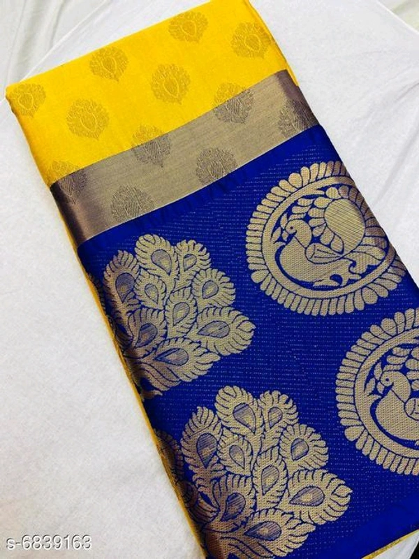 Cotton Silk Saree  With Blouse Piece  - Similar Products Available