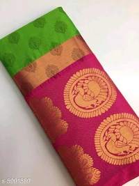 Cotton Silk Saree  With Blouse Piece  - Similar Products Available