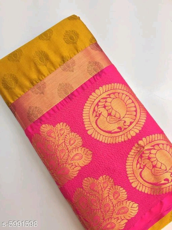 Cotton Silk Saree  With Blouse Piece  - Similar Products Available