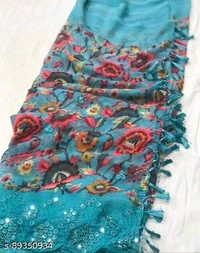 Brasso Mirror Sare With Blouse Piece  - Similar Products Available