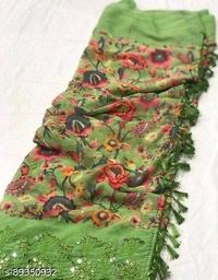 Brasso Mirror Sare With Blouse Piece  - Similar Products Available