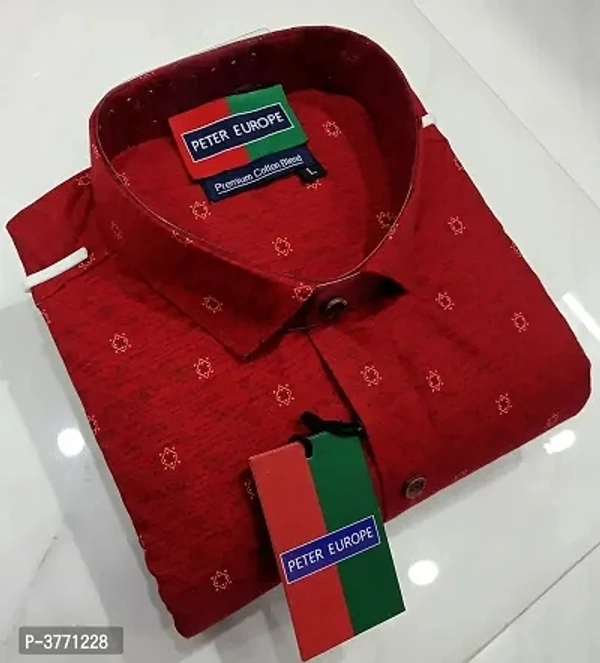 Cotton  Long Sleeves Slim Fit Shirt - 2xl