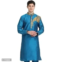 Men's Art Silk Kurta Top Only - Similar Products Available, S