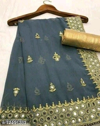Gerogette Mirror Saree - Similar Products Available
