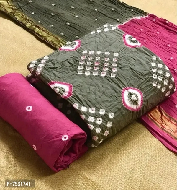 Bhandani Cotton Dress Material  - Similar Products Available
