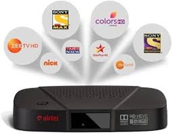 Airtel Setup Box ( 6 Month Free 307 Packeg )
