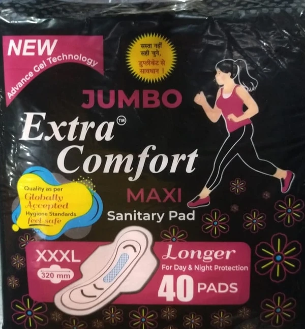 EXTRA COMFORT Sanitary XXXL Pad 40 PADS - 1 PCT