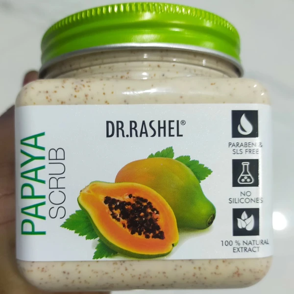 DR.RASHEL PAPAYA SCRUB  380ml - 1 PCS