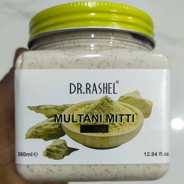 DR.RASHEL MULTANI MITTI  SCRUB  380ml - 1 PCS