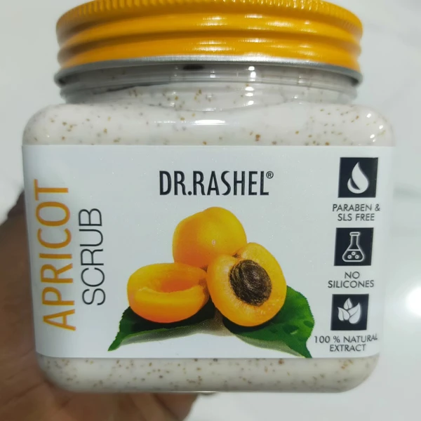 DR.RASHEL 1622 APRICOT SCRUB  380ml - 1 PCS