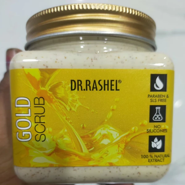 DR.RASHEL 1620 GOLD SCRUB  380ml - 1 PCS