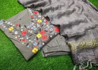 LCJ 5649 *NEW Very Beautiful 3ps Set 
cotton fabric Anarkali kurti pant and dupatta. - L-40