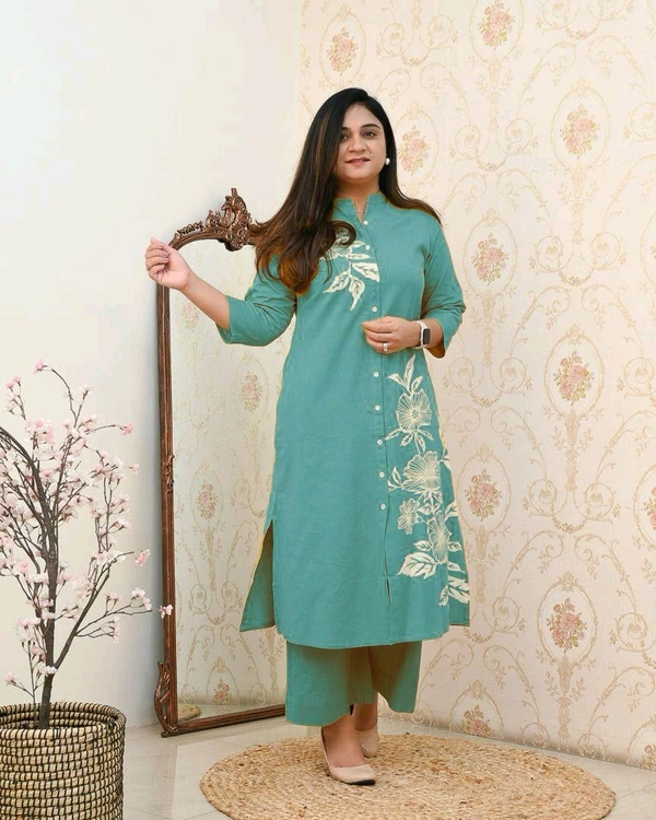 JKW 5657 *New RAYON Cotton  coord set Perfect Traditional  - XL-42
