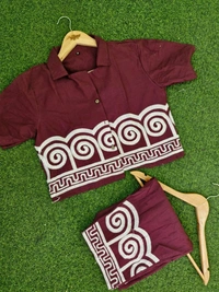 LCW 5661  New Design Launch.*Beautiful                    cotton Cord set Whit Side Pocket  - M-38