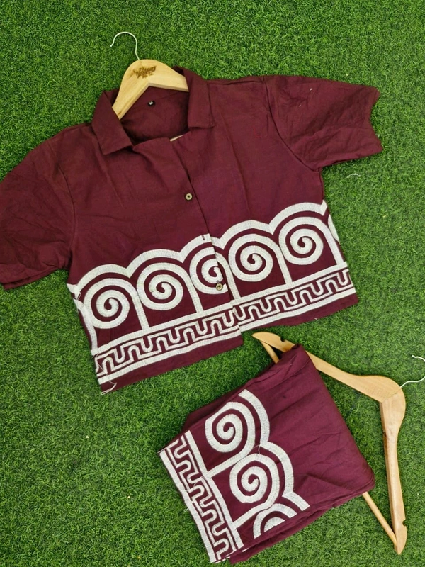 LCW 5661  New Design Launch.*Beautiful                    cotton Cord set Whit Side Pocket  - M-38