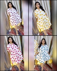 KD18  5670 Short candy dress 
Fabric cotton  - red, XL-42