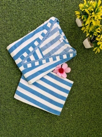 LCW 5682 *New We are Launching a* *beau comfortable
 Cotten Kurti With Pant  - Blue, L-40