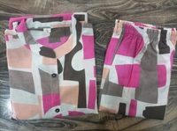 LCW 5746 New  Cotton Co-ord Sets *Premium Jaipuri Floral Side Pocket  - Blush Pink, 2XL-44